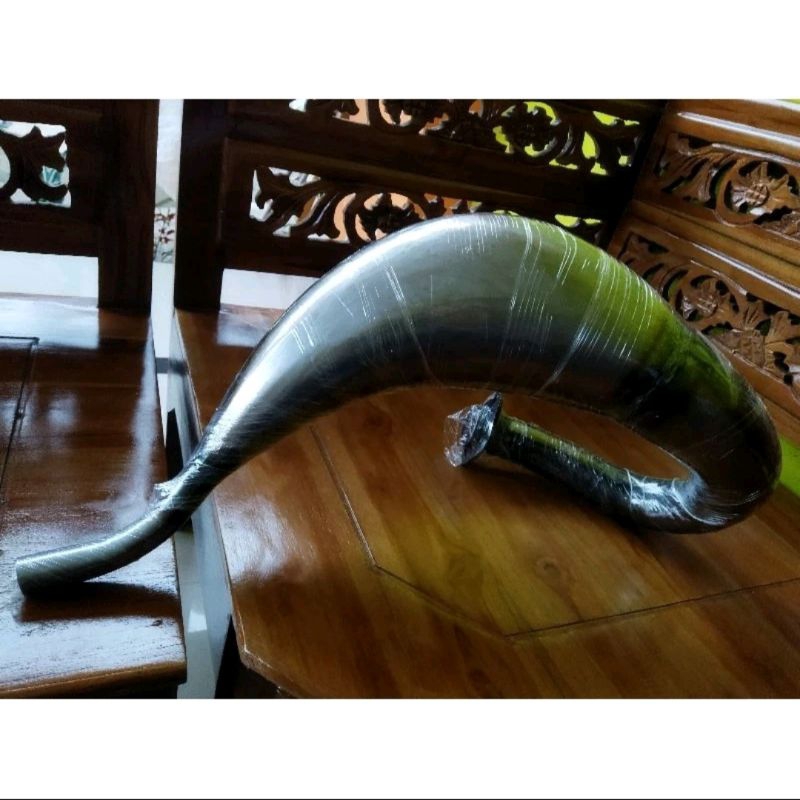 Knalpot trail ninja model ys rangka klx/ktm/gordon kwalitas super