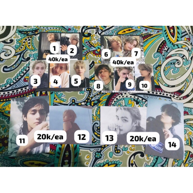 PC Posca LD M2U Album Layover Taehyung V BTS