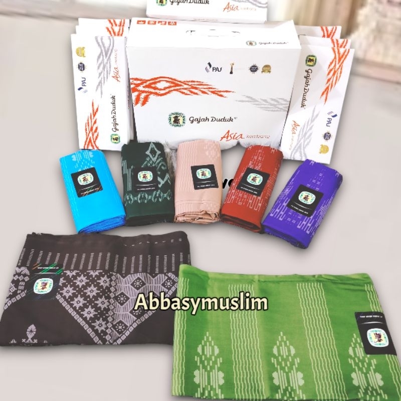 sarung gajah duduk Asia kembang original/ sarung gajah duduk ukuran dewasa