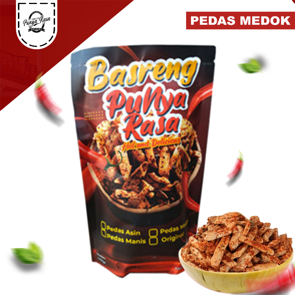 

BASRENG PUNYA DAUN JERUK RASA PEDAS MEDOK 180 GR / BASO GORENG / BASRENG PEDAS/BASRENG KERING CABE ASLI