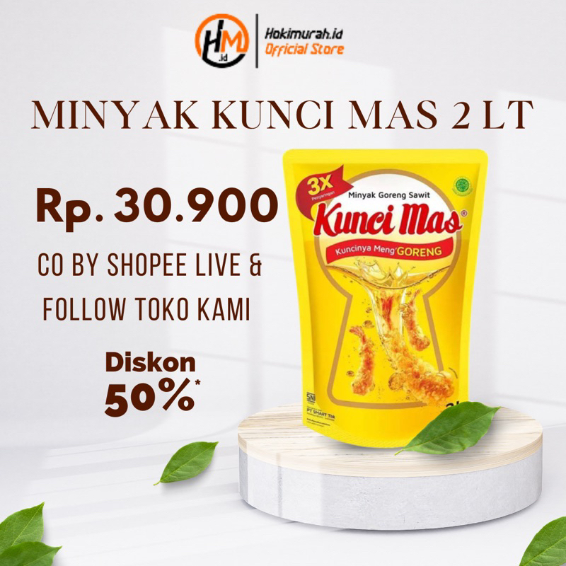 

Kunci Mas Minyak Goreng Pouch 2L