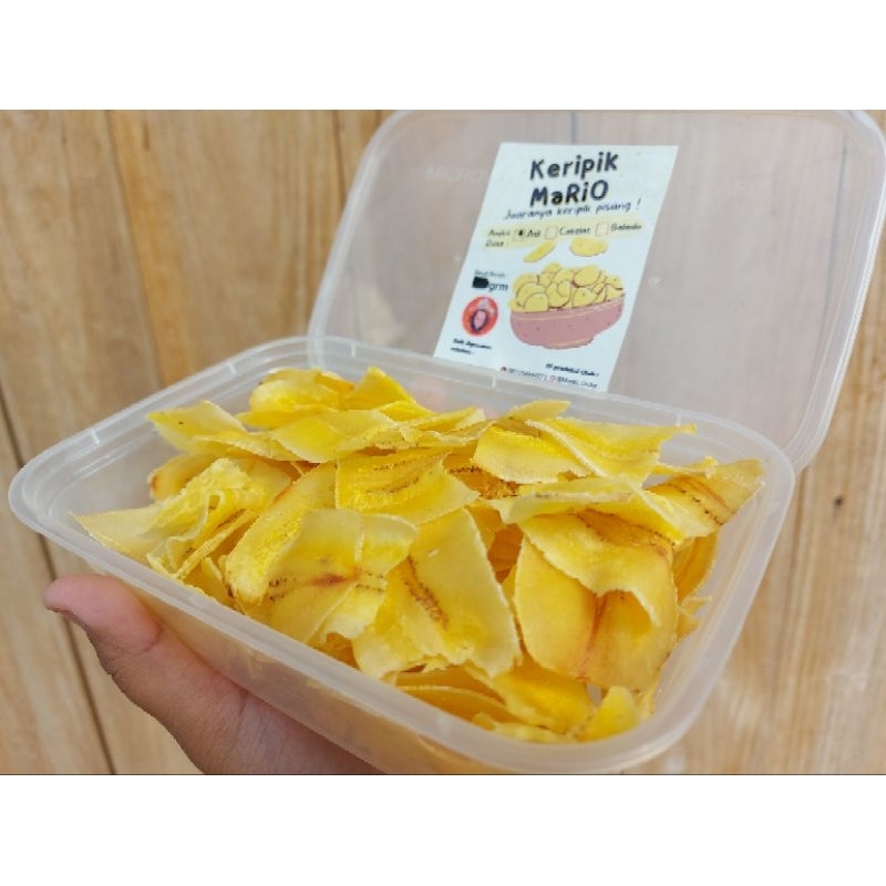 

Keripik Pisang MaRiO Coklat / Pisang Balado / Pisang Original