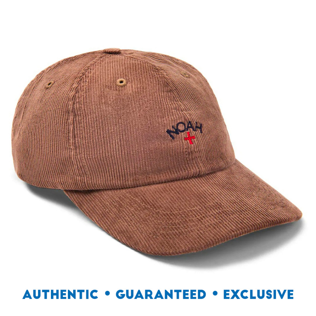 Noah Tan Core Logo Cap Brown Corduroy Original