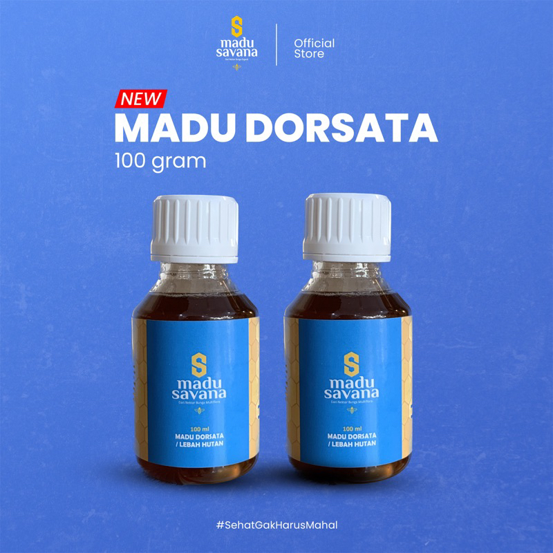 

MADU MURNI SAVANA DORSATA 100 ML