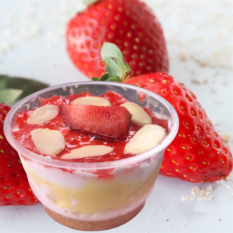 

strawberry cheese cup
