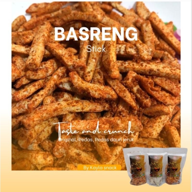 

Basreng Stick By Kayla Snack Pedas, Pedas Daun Jeruk, Original