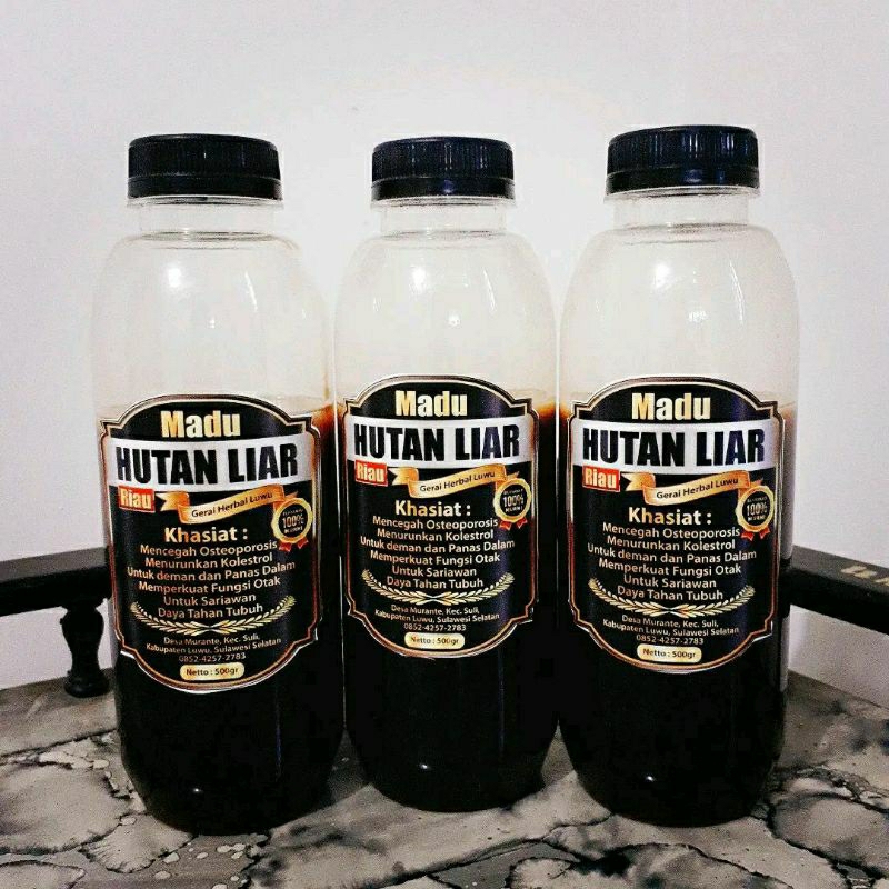 

MADU HUTAN RIAU ASLI 100% 500gr