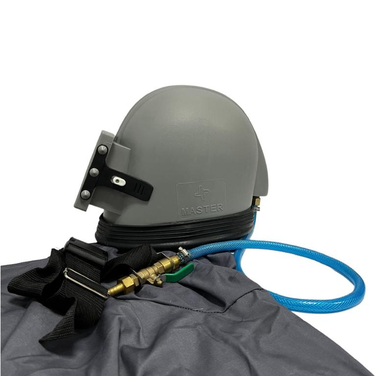 Blasting Helmet ( Fiber ) Master c/w Blasting Jacket - 307