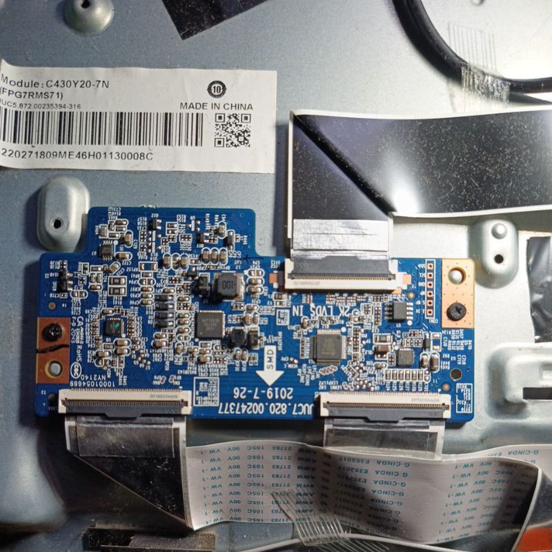 T CON TV ANDROID REALME TV43