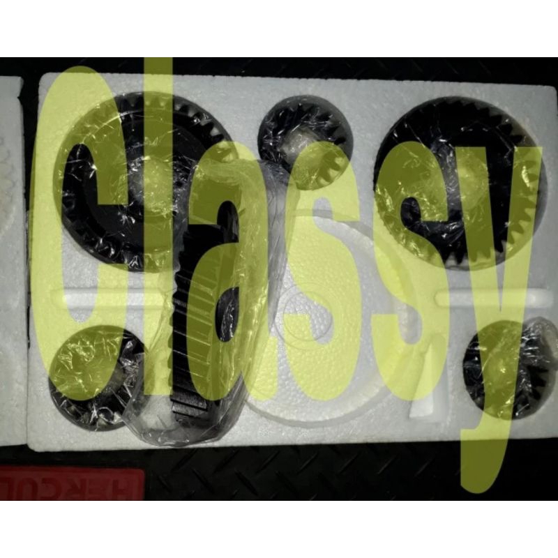 Gear Set Miring Bukan Lurus S195 S1100 S1110 S1115 Serong
Gear set Miring BUKAN lurus untuk mesin di