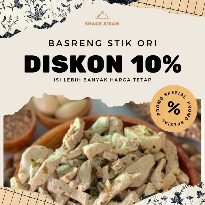 

Basreng Original Gurih Daun Jeruk Purut