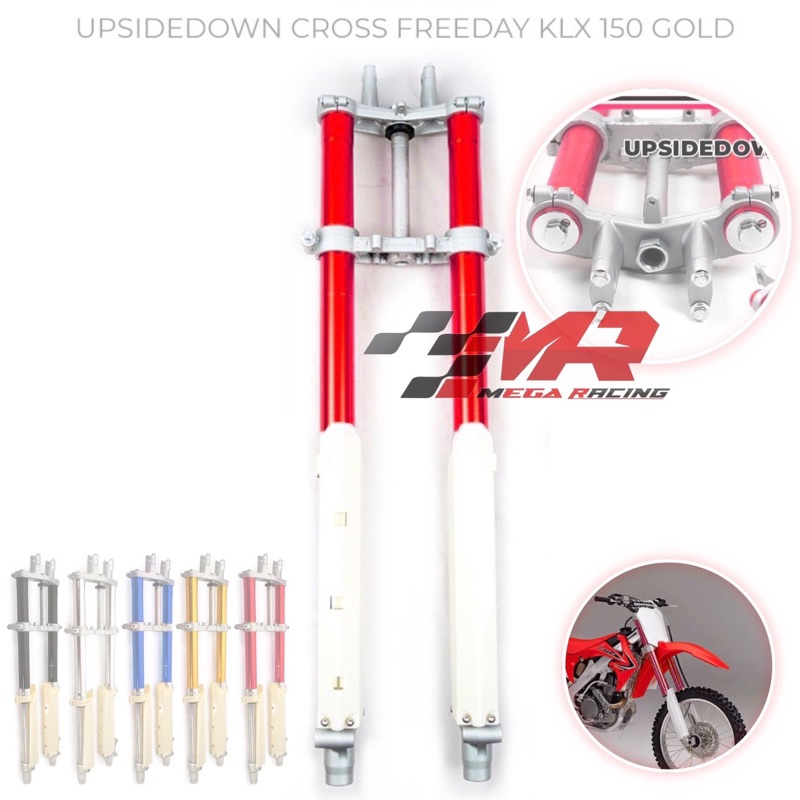 USD KLX | SHOCK DEPAN  UP SIDE DOWN KLX 150 CNC - Shockbreaker UPSIDE DOWN DTracker 150 Japan CRF Tr