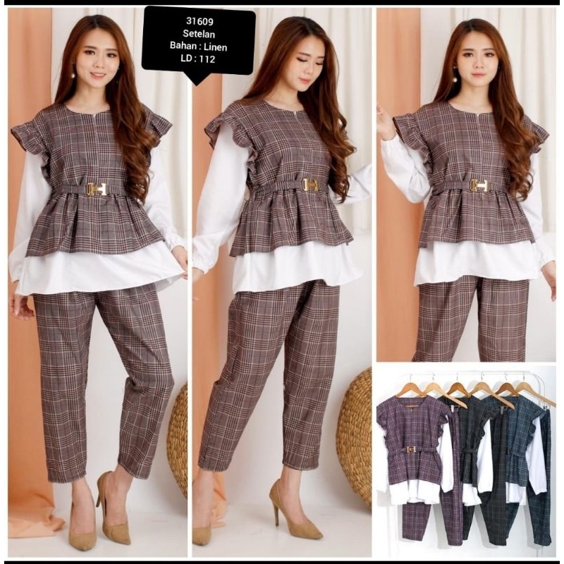 Baju kerja wanita / setelan perempuan/ baju kantor cewek