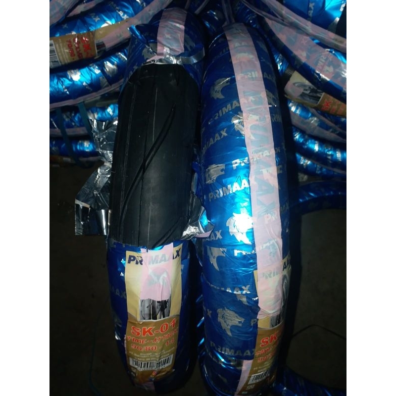 Ban Luar Sepasang Primax SK01 90/80 + 90/80 Ring 14 non tubles