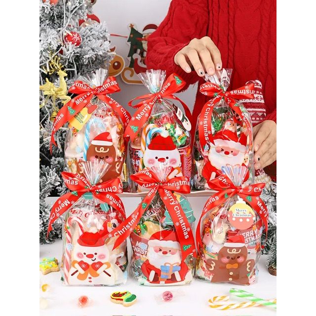 

Meteran Pita Satin Tema Natal Christmas Pita Kado Natal Goodie Bag Juala Hampers Natal RB
