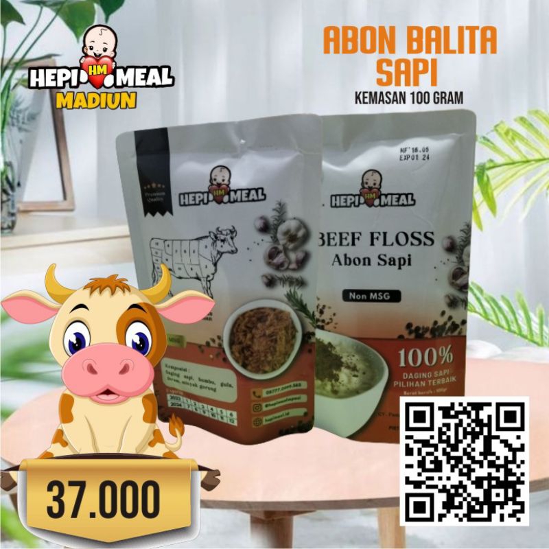 

Abon Bayi Lembut Sapi HEPI MEAL | Abon MPASI Tanpa Pengawet Non MSG