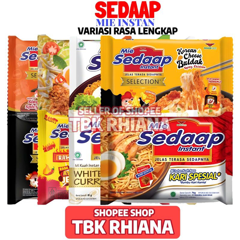 

Mie Sedaap Instan Goreng/Kuah