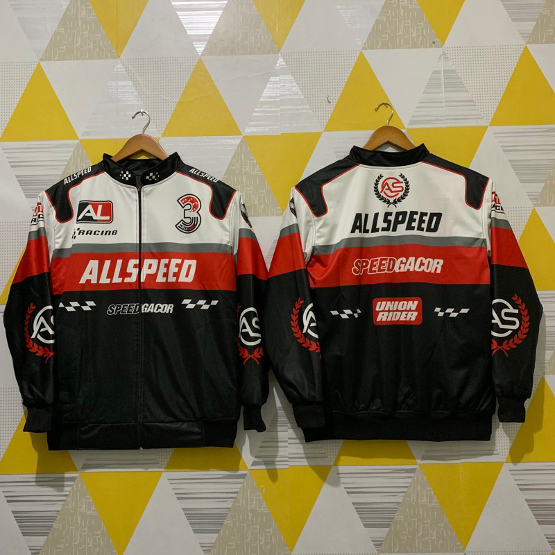 JAKET NASCAR JACKET ALL SPEED - RACING GACOR - PREMIUM COLLECTION - DAILY FASHION SUNMORI