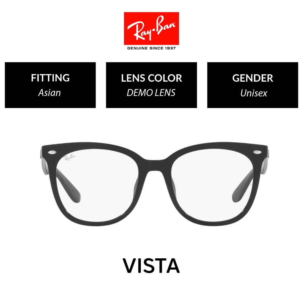 RAY-BAN Vista | RX4379VD 2000 | Asian Design | Eyeglasses | 53mm