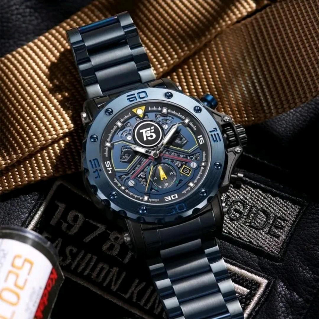 JAM TANGAN PRIA T5 H 3954G ORIGINAL TAHAN AIR