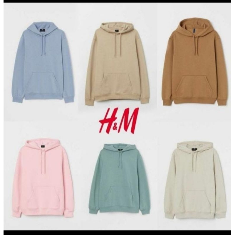 HOODIE H&M /SWEATER H&M /JAKET HOODIE H&M full teg dan lebel