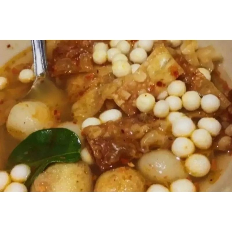 

baso aci isi ayam paket 13 bungkus baso 12 butir sudah komplit bumbu dll enak gurih pedas enak