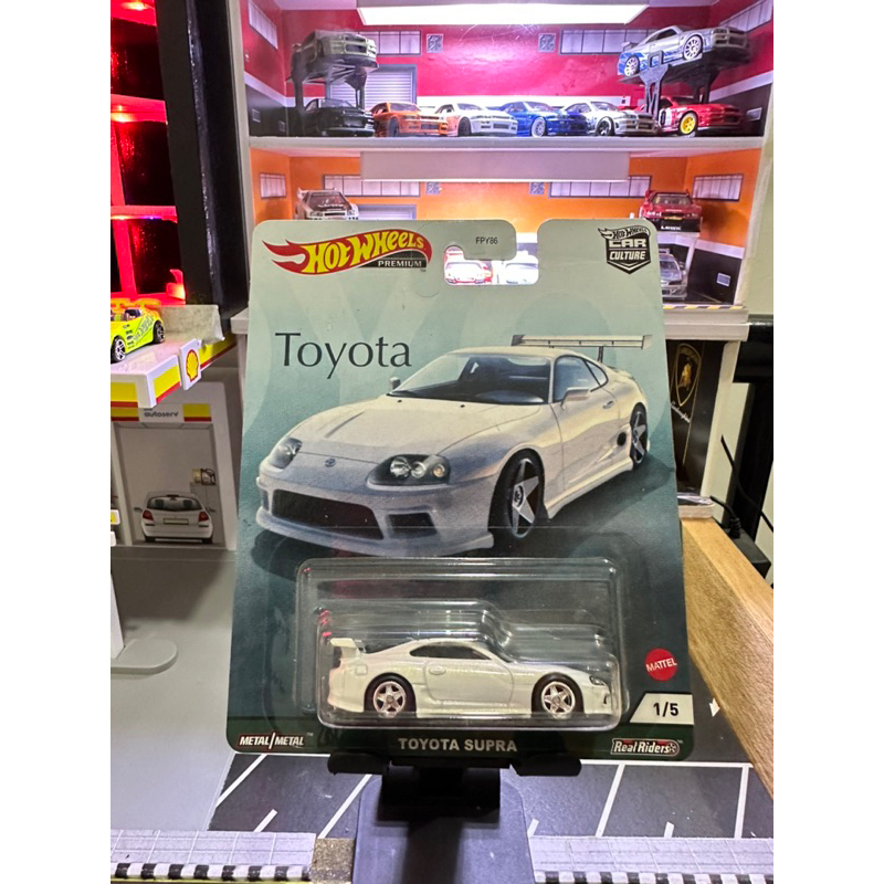 Hot Wheels Toyota Supra Putih Premium