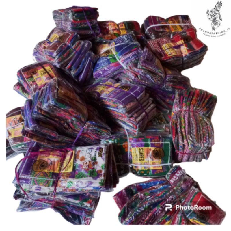 SUPER DEAL Jilbab Kerudung Segiempat CTS Scarfs Slayer Nenek Jadul Segiempat Kecil