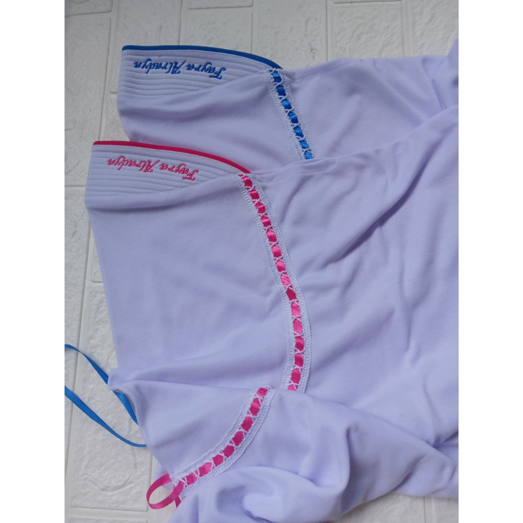 jilbab sekolah anak free nama bordir