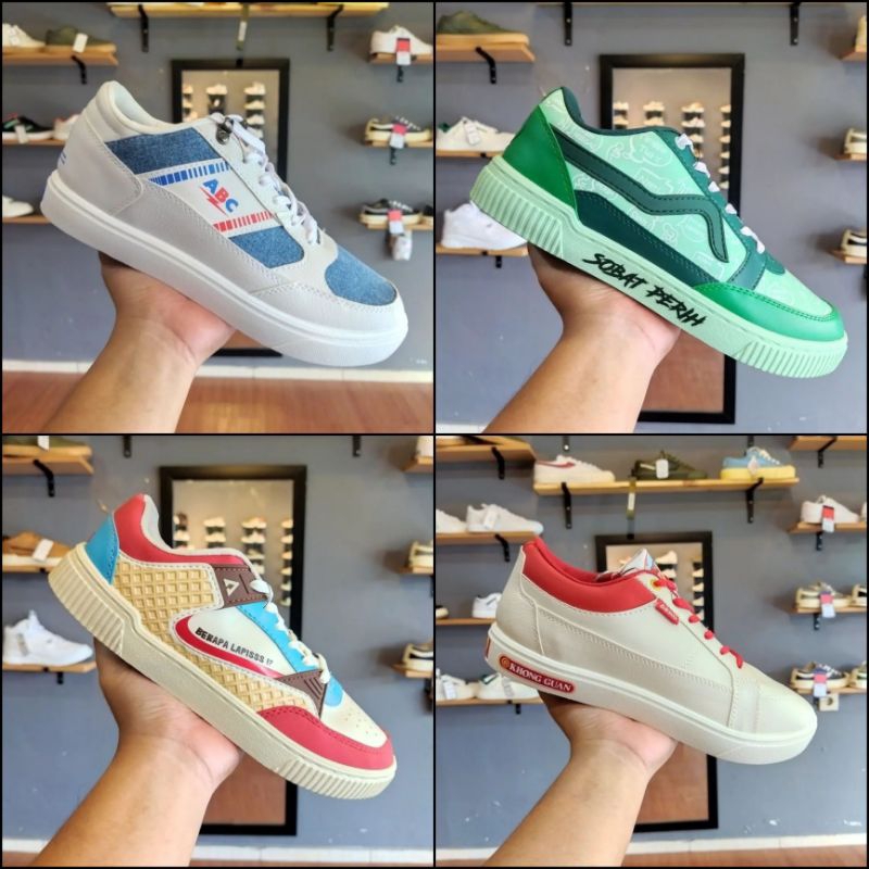 [ORIGINAL] AEROSTREET X KHONG GUAN | PROMAGH | TANGGO | ABC | SEPATU SNEAKERS CASUAL PRIA WANITA