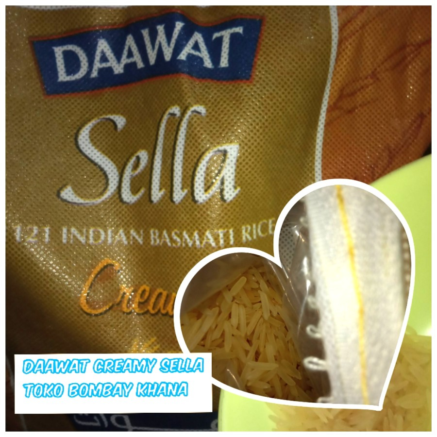 

Beras Basmati 5 Kg Creamy Sella Daawat Asli India bukan repack