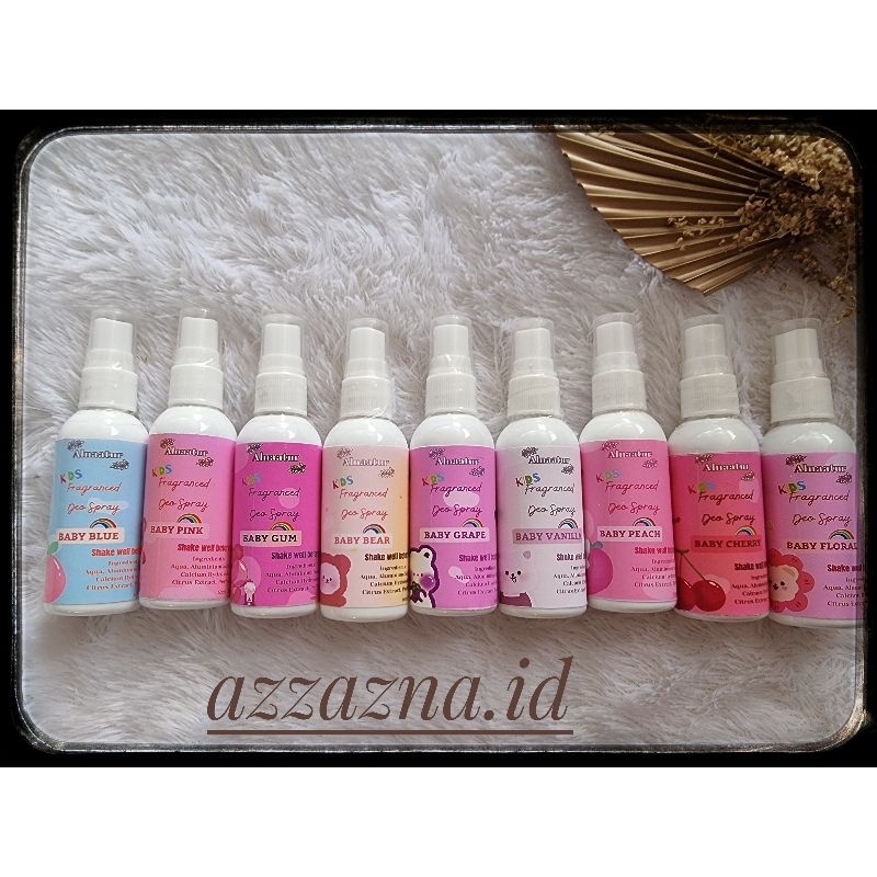 ✅️ Deodoran spray Tawas Anak dan remaja Natural herbal deodoran penghilang bau badan