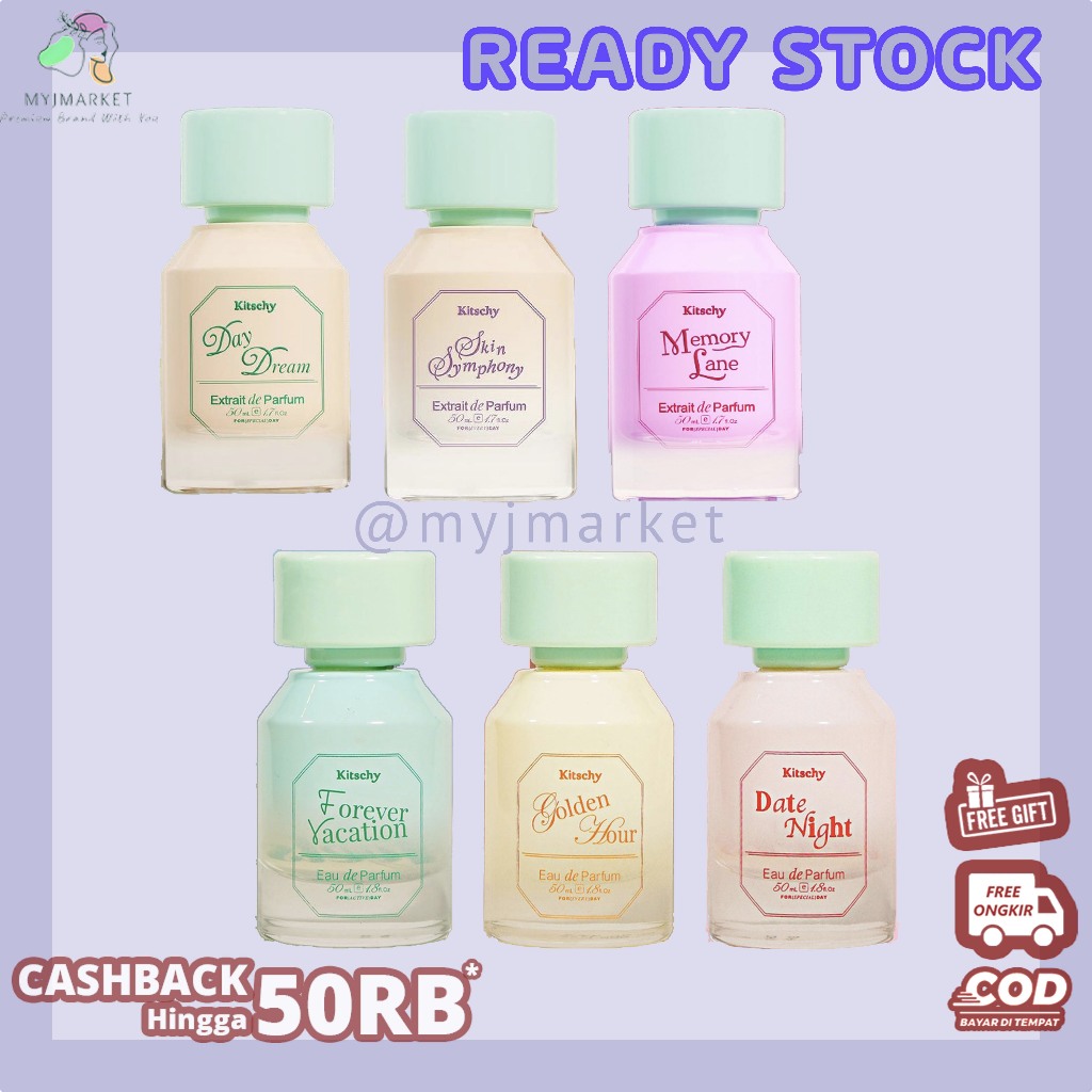 Kitschy Parfum Feels Extrait de Parfum - 50ml - Kitschy Feels Date Night, Kitschy Feels Golden Hour,