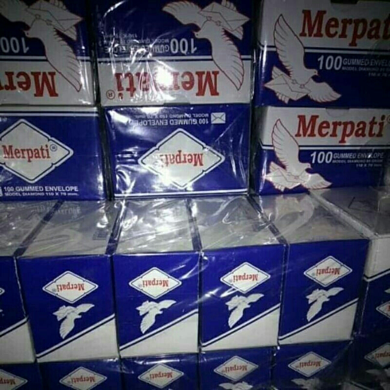 

amplop kecil merpati UK.110 X70 mm