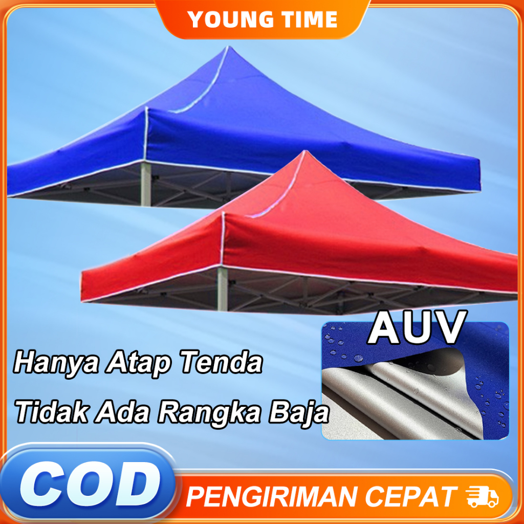 NEW Tenda Lipat Terpal Atap Tenda Bazar Anti Air / Panas Import Atap/Lapisan AUV