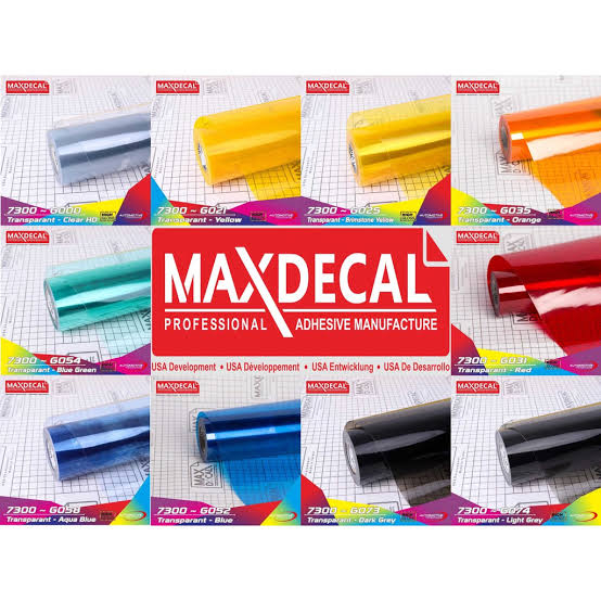 

ROLL Sticker Stiker Maxdecal Max Decal 7300 SERIES 45cm x 15m ROLL