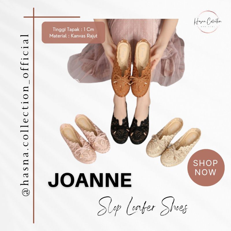 Slop Loafer Shoes / Slop Wanita Kekinian Import Korea / Sepatu Pesta Wanita