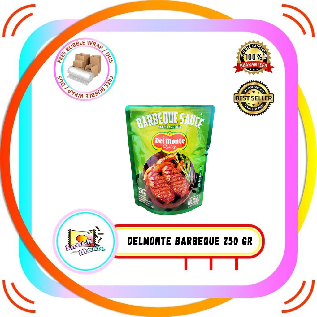 

Delmonte Barbeque Sauce 250 gr Saus BBQ