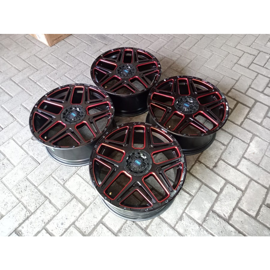 VELG BEKAS KONGA HSR R18X8 BAUT 5 PCD 5X100/5x114 ET45