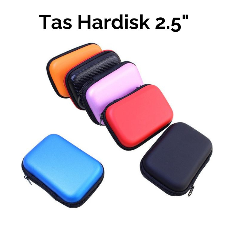 HAGANN HDA-E01 Tas Hardisk Eksternal | Dompet HDD SSD Enclosure 2.5" | Hardcase Harddisk External 2.