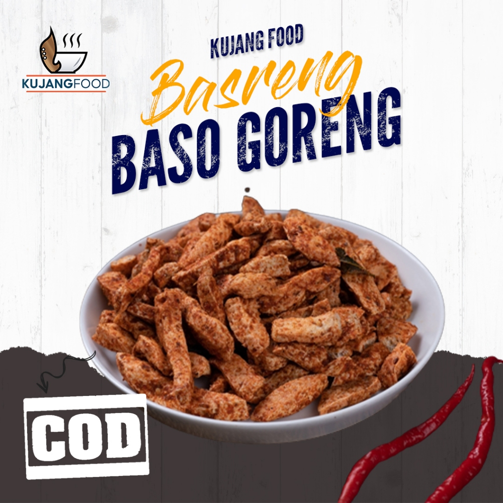 

KUJANG FOOD || Basreng baso goreng daun jeruk aroma khas dan pedas mantap 100gr