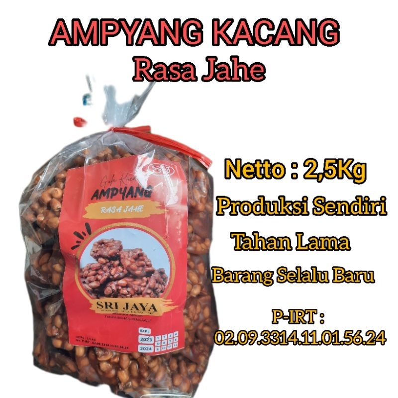 

AMPYANG KACANG 2,5kg / ENTING-ENTENG / GULA KACANG
