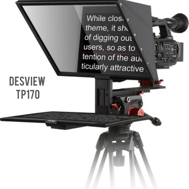 Desview TP170 Portable Teleprompter for Tablets and Smartphone