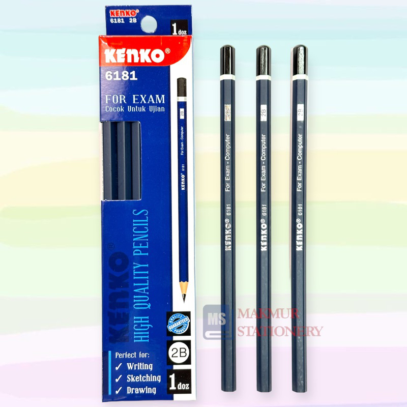 

Pensil 2B Kenko Hijau 6181 (12 Pcs)