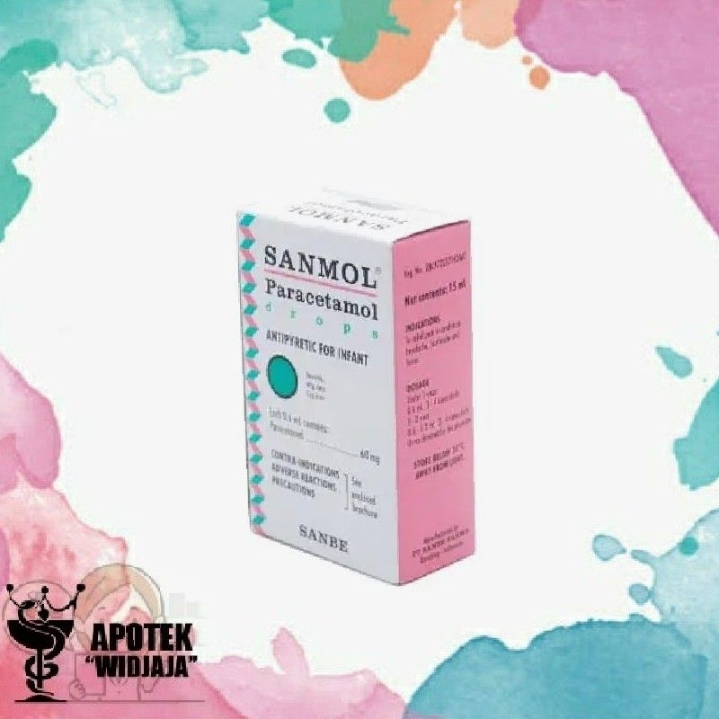 sanmol drop baby bayi syrup sirup 15 ml syr 15ml / botol