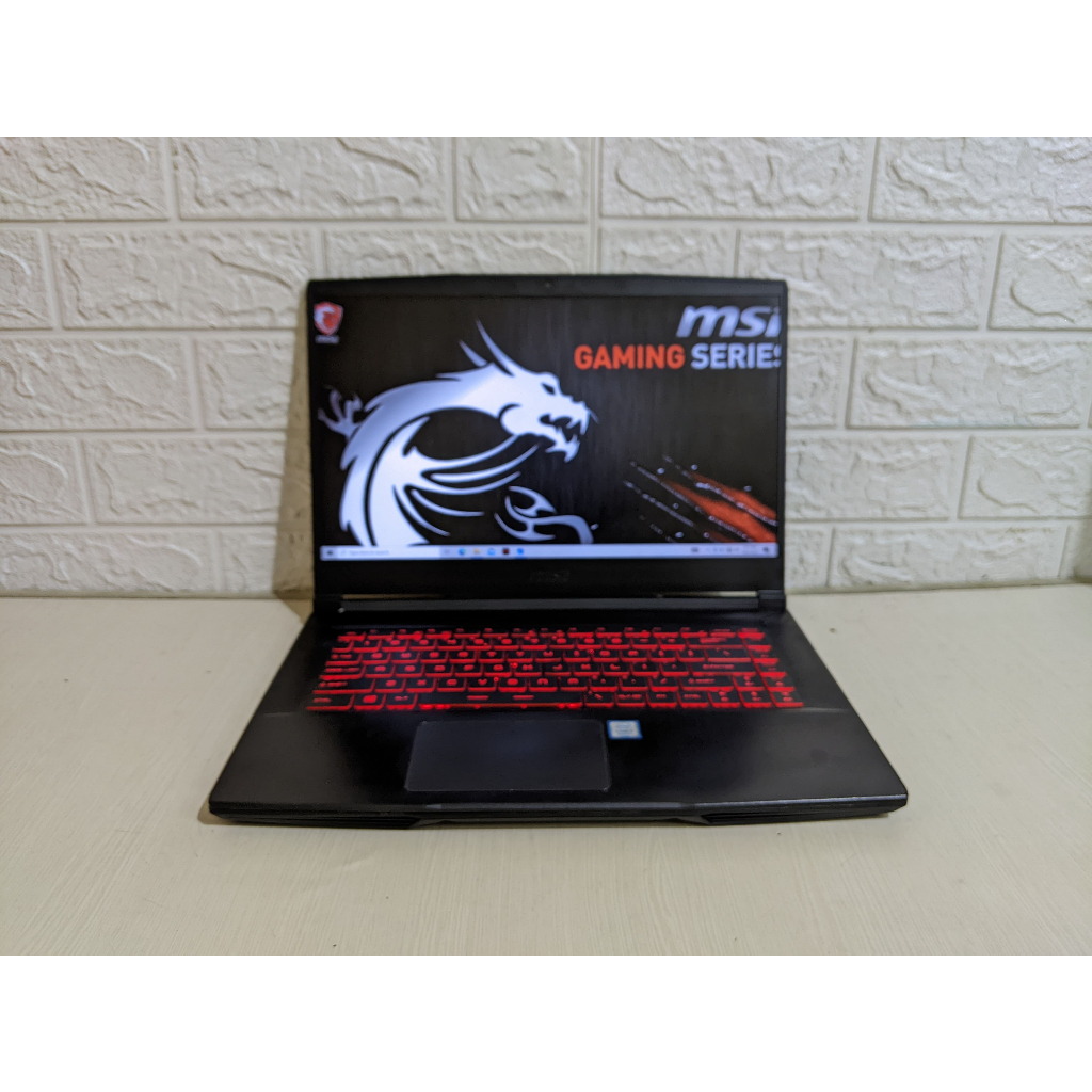 MSI GF63 Thin 9SC Core i7 Gen 9 Nvidia GeForce GTX 1650 4GB RAM 8GB SSD 256GB Laptop Gaming