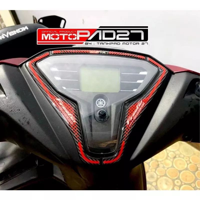 Stiker Antigores Spidometer dan Fuelpad Yamaha Freego Old