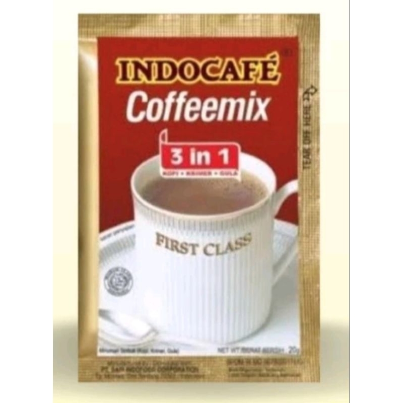 

Kopi Indocafe Coffemix (1 Renceng isi 10 Sachet)