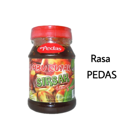 

Bumbu Sambal Rujak Sirsak Pedas Khas Binjai Cap Gunung