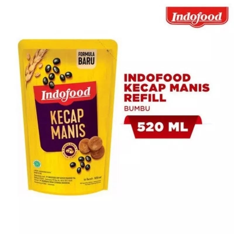 

Indofood Kecap Manis 520ml Refill Pouch